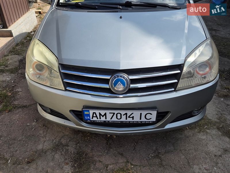 2013 Geely MK, VIN LB37624S6DL004309:plate — фото 1 (autoria)