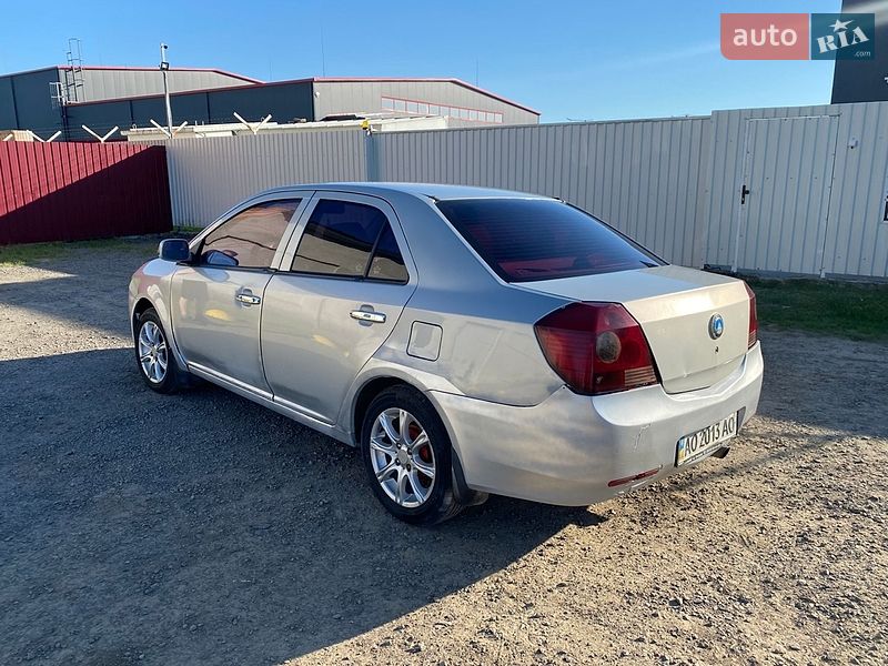 Седан Geely MK 2008 в Ужгороді