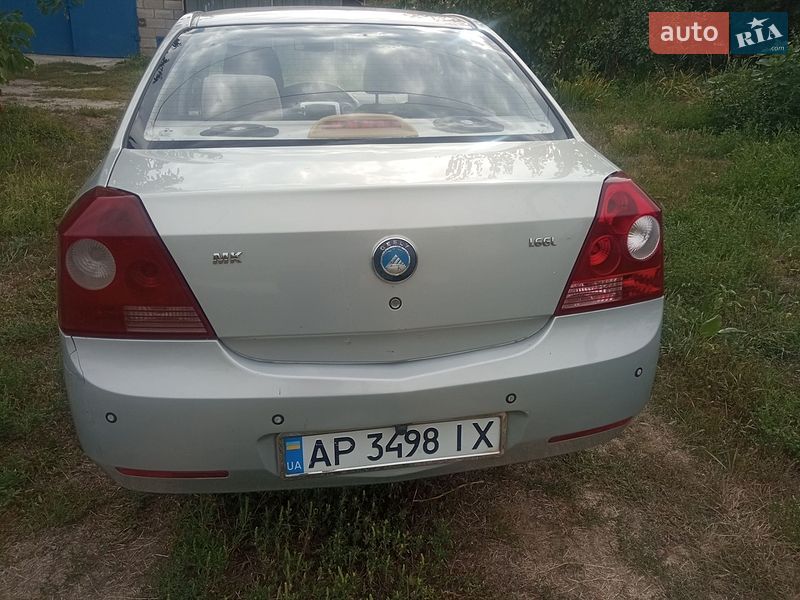 Седан Geely MK 2008 в Запоріжжі фото 6 Седан Geely MK 2008 в Запоріжжі