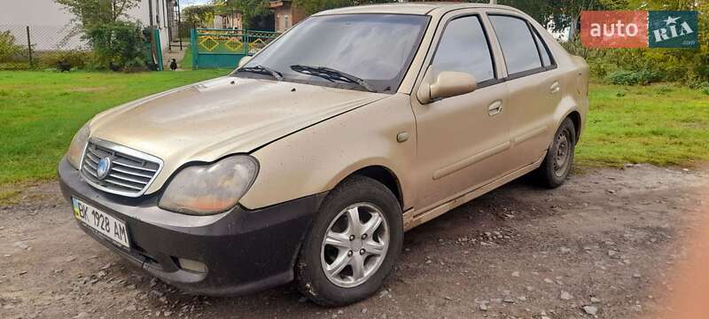 Седан Geely MR 2008 в Владимирце