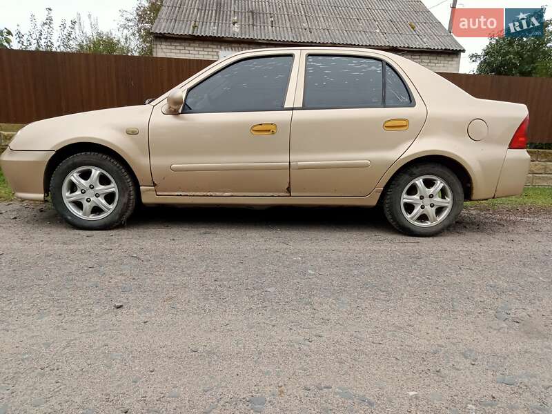 Седан Geely MR 2007 в Турийске