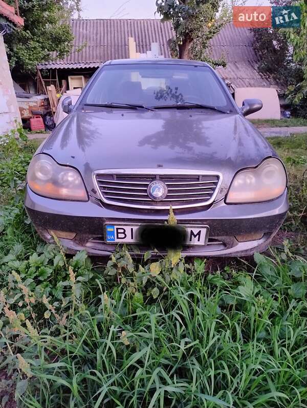 Седан Geely MR 2007 в Полтаві