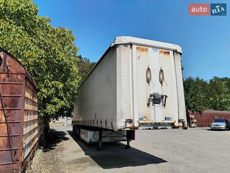 Тентованный борт (штора) - полуприцеп General Trailers ТХ34 2003 в Днепре фото 4 Тентованный борт (штора) - полуприцеп General Trailers ТХ34 2003 в Днепре
