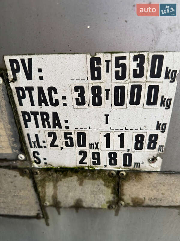 Цистерна полуприцеп General Trailers Trailers 1998 в Виннице