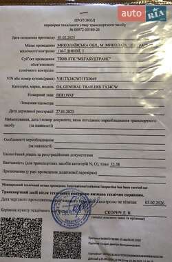 Самосвал полуприцеп General Trailers TX 2003 в 