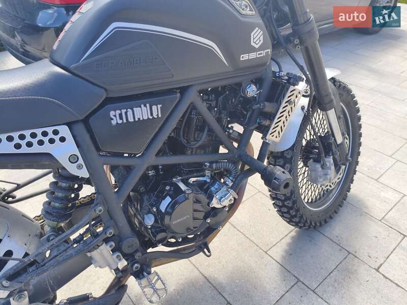 Мотоцикл Многоцелевой (All-round) Geon Scrambler 300 2024 в Брюховичах