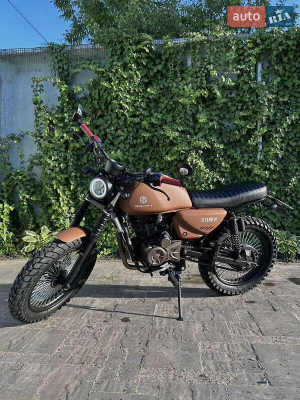 Мотоцикл Многоцелевой (All-round) Geon Scrambler 2024 в 