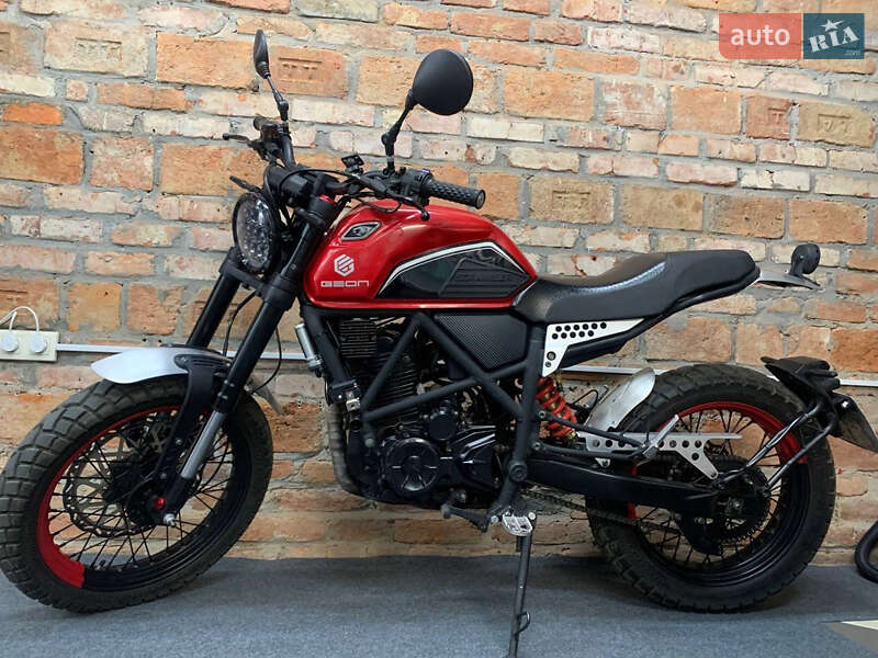 2021 Geon Scrambler, VIN LY4JCNL78M0B62178:plate — фото 1 (autoria)