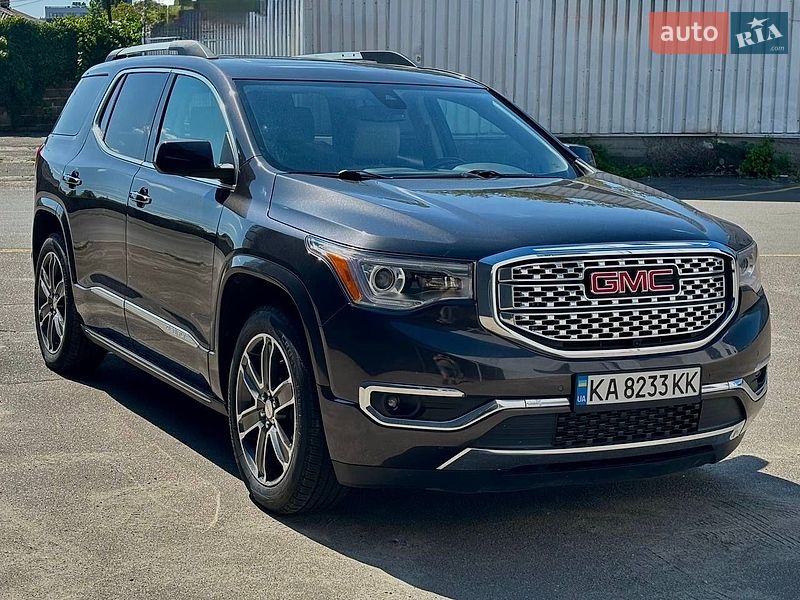 Позашляховик / Кросовер GMC Acadia 2017 в Києві фото 2 Позашляховик / Кросовер GMC Acadia 2017 в Києві