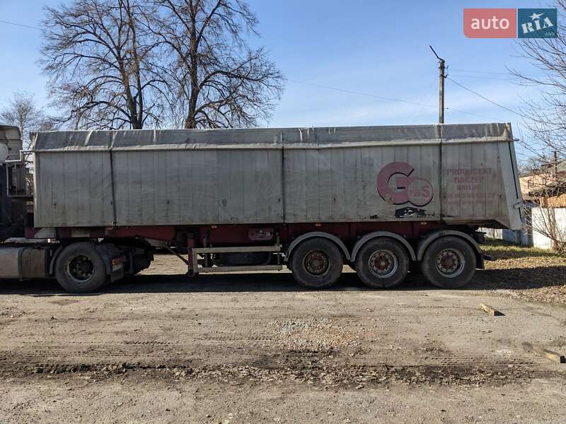 Зерновоз - полуприцеп GRAS GS 2005 в Полтаве фото 2 Зерновоз - полуприцеп GRAS GS 2005 в Полтаве