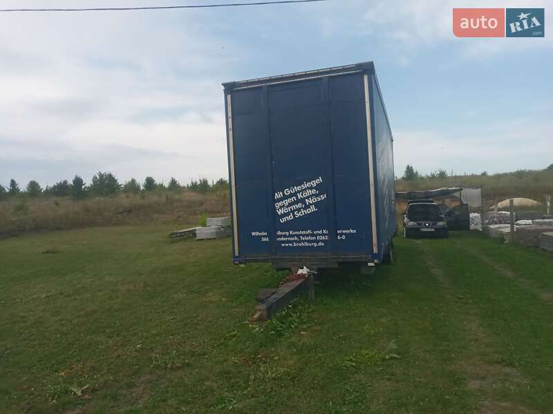 Тентованный борт (штора) - прицеп H&W HWTPAS 2006 в Бучаче фото 2 Тентованный борт (штора) - прицеп H&W HWTPAS 2006 в Бучаче