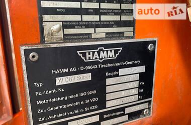 Дорожній каток Hamm DV 6 2001 в Олешках