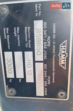 Дорожній каток Hamm HD 12 2007 в Тернополі