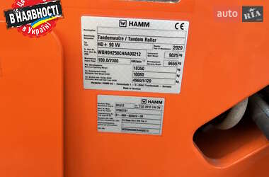 Каток грунтовый Hamm HD+90 VO 2020 в 