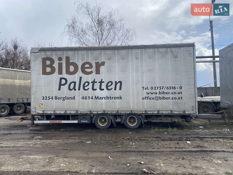 Тентованный борт (штора) - прицеп Hangler 2-AFEL-18 2012 в Сумах