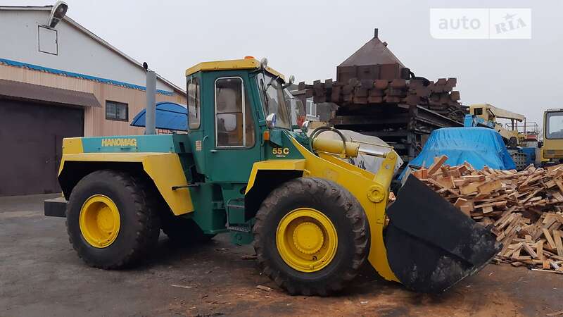 Фронтальный погрузчик Hanomag 55с 1998 в Киеве