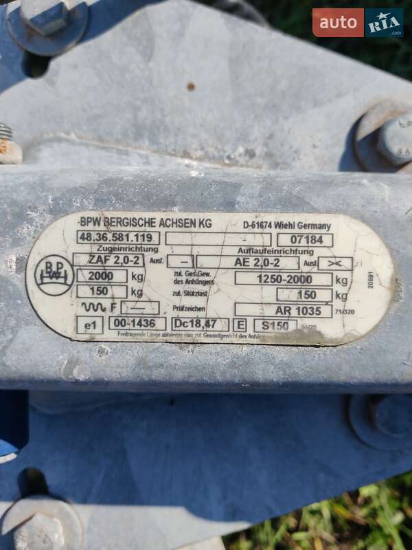 Борт Hapert E 2008 в Нововолынске