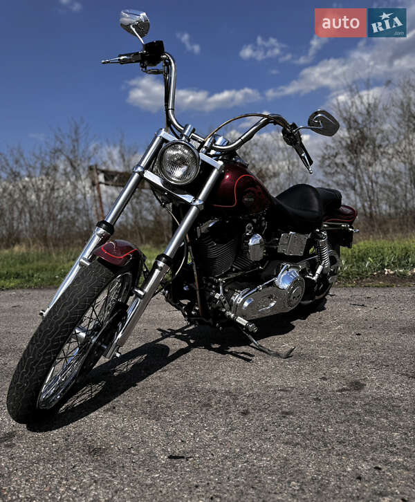 Мотоцикл Чоппер Harley-Davidson Dyna Wide Glide 2002 в 