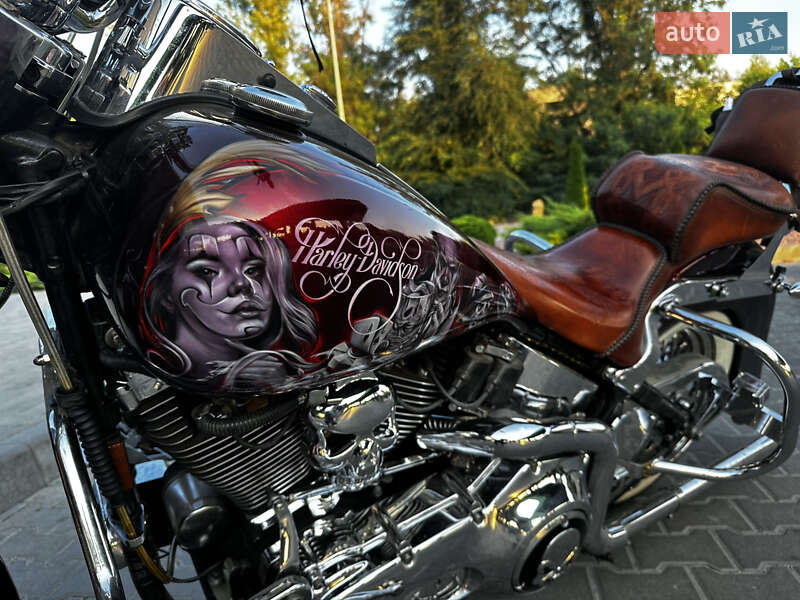 Мотоцикл Кастом Harley-Davidson FLSTC 1997 в Кременчуці фото 4 Мотоцикл Кастом Harley-Davidson FLSTC 1997 в Кременчуці