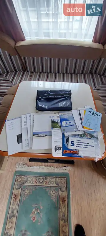 Причіп дача Hobby 650 2011 в Житомирі документ 2 фото Причіп дача Hobby 650 2011 в Житомирі документ