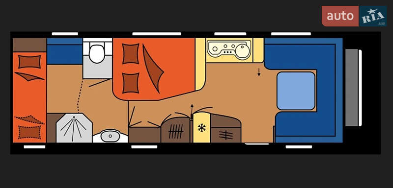 Прицеп дача Hobby Prestige 2019 в Ивано-Франковске фото 32 Прицеп дача Hobby Prestige 2019 в Ивано-Франковске