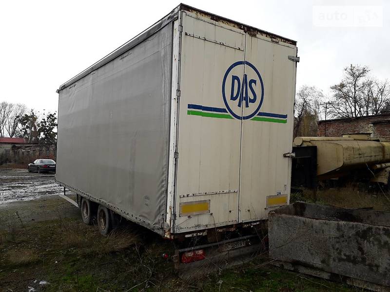 Тентованный борт (штора) - прицеп Hoffmann Gindorf 1995 в Самборе