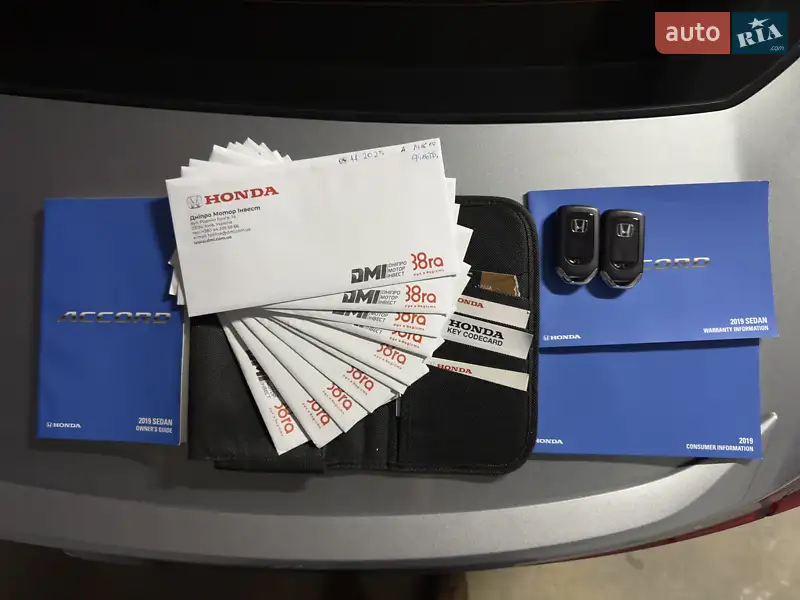 Седан Honda Accord 2019 в Киеве документ 2 фото Седан Honda Accord 2019 в Киеве документ