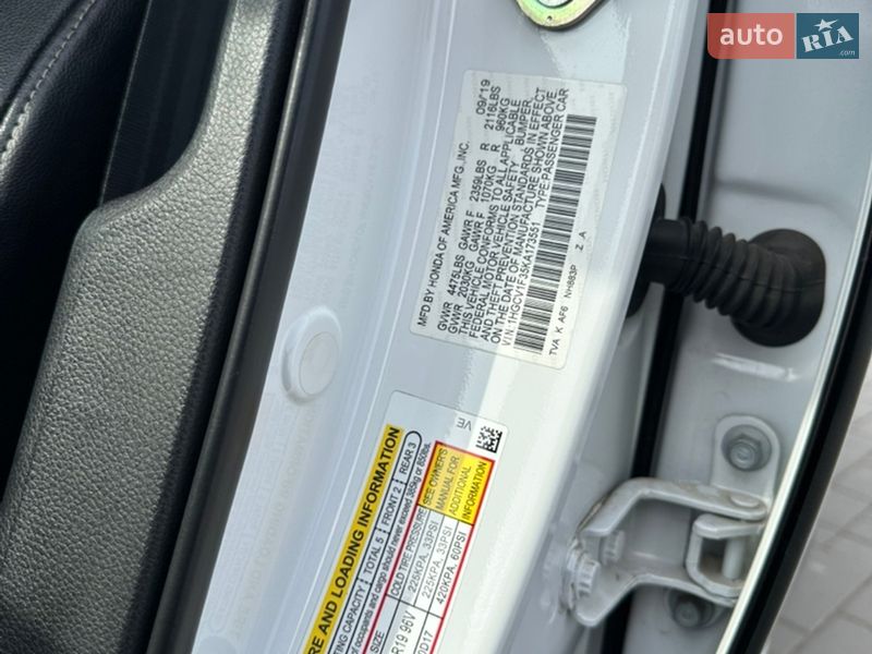 Седан Honda Accord 2019 в Рівному