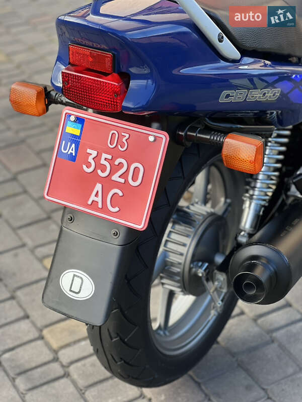 Мотоцикл Без обтекателей (Naked bike) Honda CB 500 1994 в Буске фото 3 Мотоцикл Без обтекателей (Naked bike) Honda CB 500 1994 в Буске