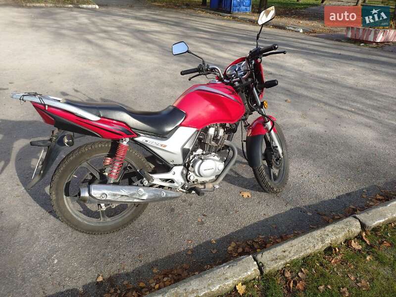 Мотоцикл Без обтікачів (Naked bike) Honda CBF 125 2012 в Нікополі