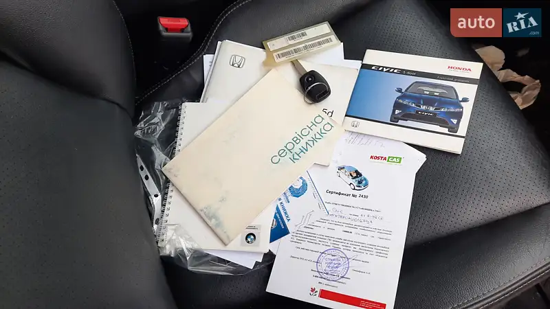 Хэтчбек Honda Civic 2010 в Харькове документ