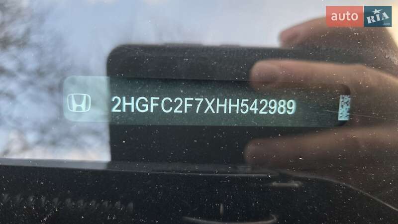 Седан Honda Civic 2017 в Чернігові