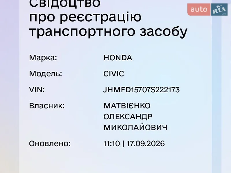 Honda Civic 2007