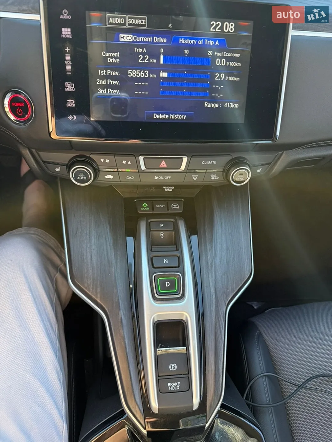 Honda Clarity 2020 VIN JHMZC5F16MC001670 фото оголошення 30 з 53
