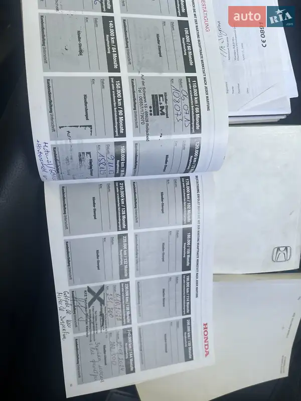 Внедорожник / Кроссовер Honda CR-V 2010 в Хмельницком документ
