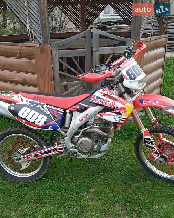 Мотоцикл Кросс Honda CRF 450R 2008 в 