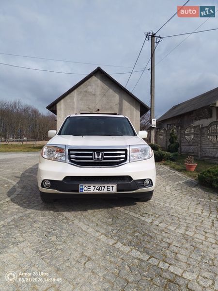Внедорожник / Кроссовер Honda Pilot 2014 в Черновцах