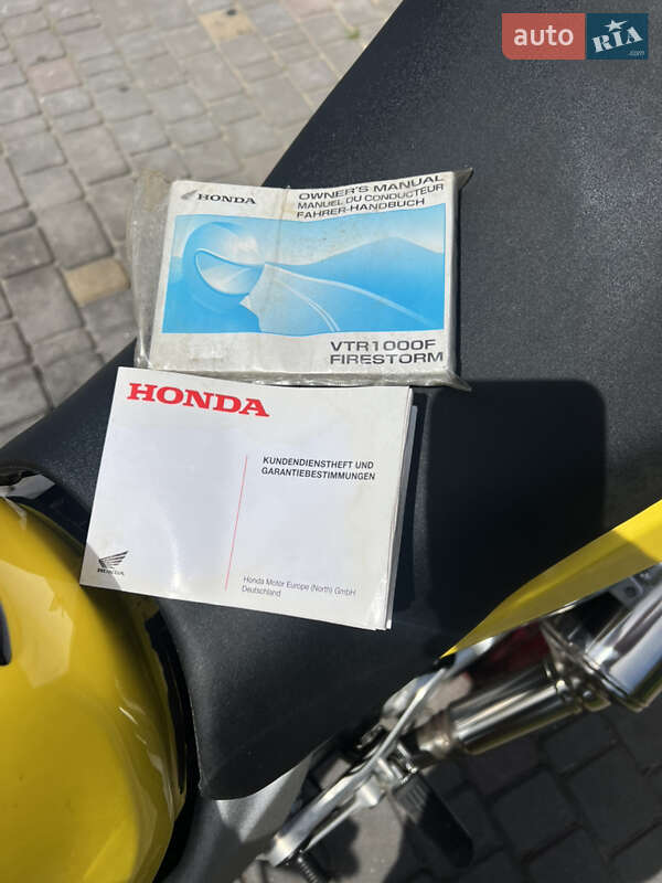 Мотоцикл Спорт-туризм Honda VTR 1000 2002 в Буську