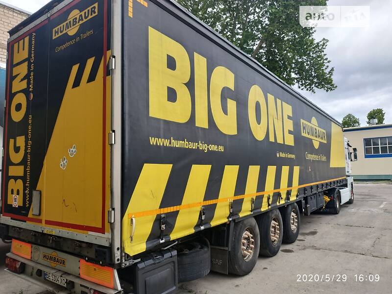 Тентованный борт (штора) - полуприцеп Humbaur HSA 2008 в Первомайске фото 2 Тентованный борт (штора) - полуприцеп Humbaur HSA 2008 в Первомайске