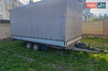 Тентований борт (штора) - прицеп Humbaur HT 2010 в Самборі