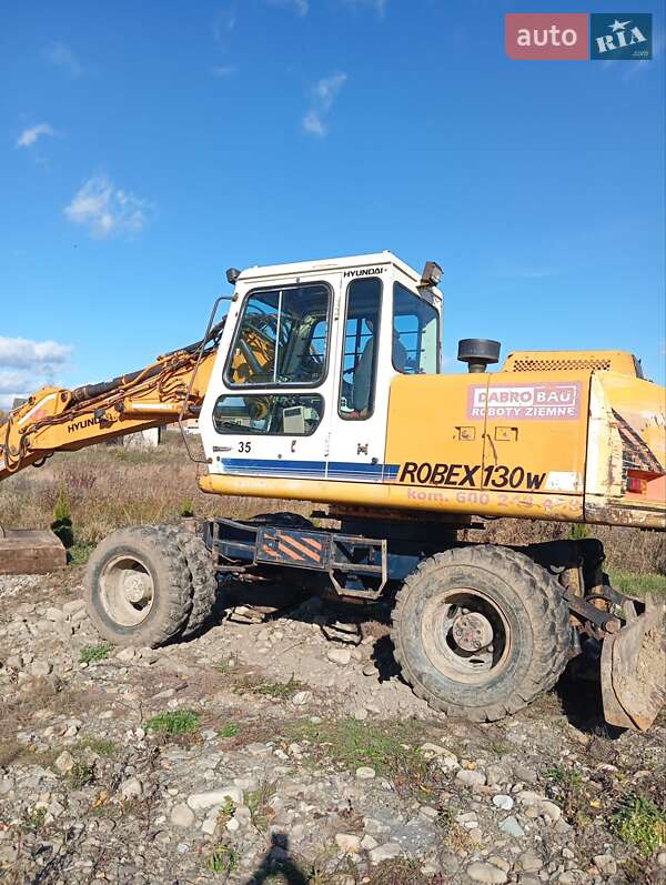 Экскаватор погрузчик Hyundai 130D 1997 в Богородчанах