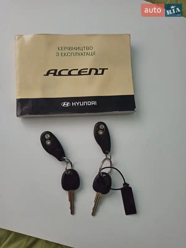 Седан Hyundai Accent 2008 в Києві документ 2 фото Седан Hyundai Accent 2008 в Києві документ