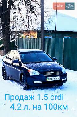 Седан Hyundai Accent 2008 в Корюківці