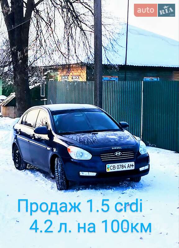 Седан Hyundai Accent 2008 в Корюковке