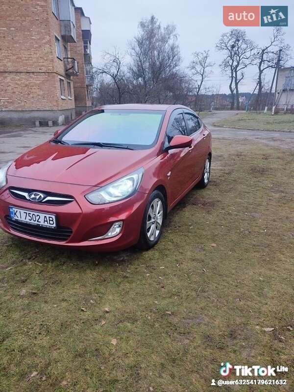 Седан Hyundai Accent 2012 в Борисполе