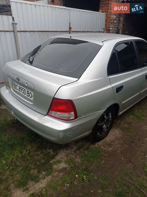 Седан Hyundai Accent 2002 в Шептицькому фото 16 Седан Hyundai Accent 2002 в Шептицькому