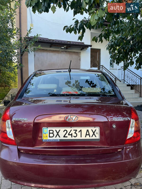 Седан Hyundai Accent 2008 в Хмельницькому фото 4 Седан Hyundai Accent 2008 в Хмельницькому