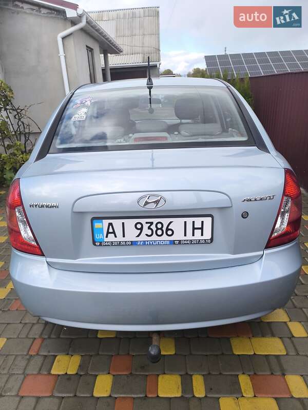 Седан Hyundai Accent 2007 в Кагарлику фото 4 Седан Hyundai Accent 2007 в Кагарлику