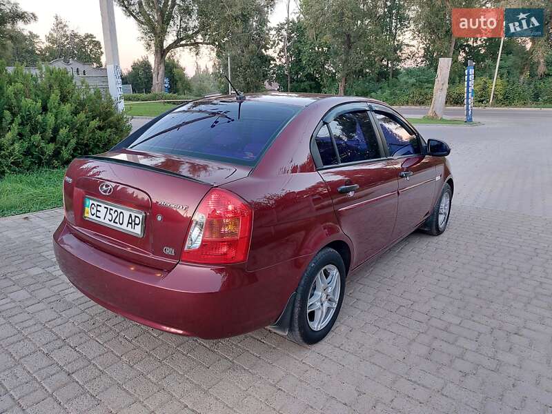Седан Hyundai Accent 2008 в Кицмани фото 11 Седан Hyundai Accent 2008 в Кицмани