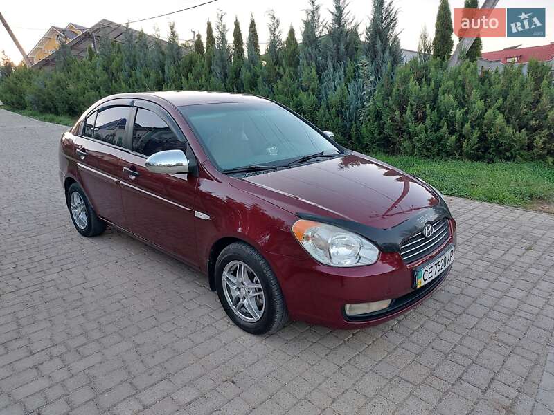 Седан Hyundai Accent 2008 в Кицмани фото 16 Седан Hyundai Accent 2008 в Кицмани